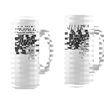 Volleyball Mama Mom Game Day Retro Volleyball Coquette Bow Coffee Mug | Mazezy