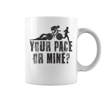 Votre Rythme Ouotre Triathlon Tasse - Cadeauxyz