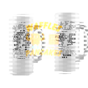 Waffles Are Just Pancakes With Abs Breakfast ワッフル愛好家 コーヒーマグ - Kawaiitshirt