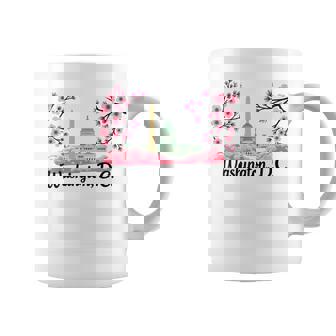 Washington Dc Cherry Blossoms Souvenir Novelty Coffee Mug - Monsterry