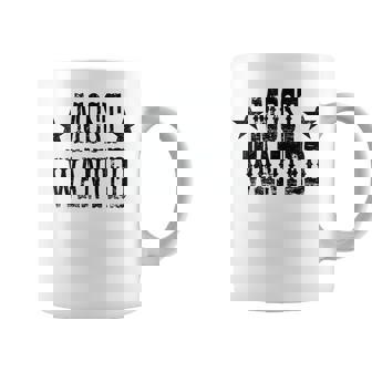 Western Country Music Cowgirl Cowboy Outfit Most Wanted Coffee Mug | Mazezy