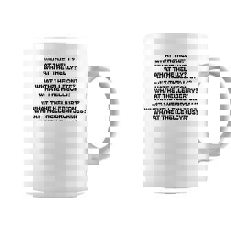 What The Hell What The Helly What The Helly 裏面 コーヒーマグ - Kawaiitshirt