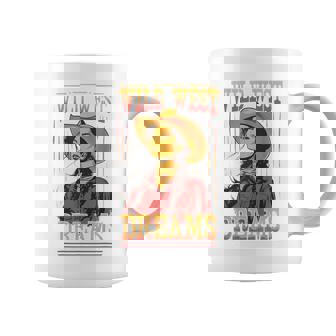 Wild West Dreams Country Western Cowgirl Rodeo グラフィック コーヒーマグ - Kawaiitshirt