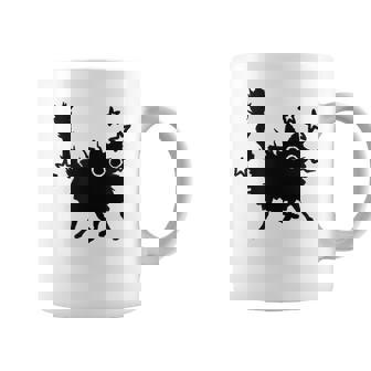 Y2k 90S Scary Cat Tomcat Is Scared Under Starry Coffee Mug - Thegiftio