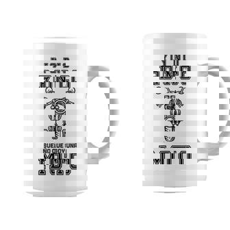Yo No Roncoueño Queoy Una Moto Para Motociclista Taza de café - Regaloses