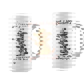 You 'Ve Just Buttered Your Last Biscuit Meow Cowboy Cat Meme 長袖tシャツ コーヒーマグ - Kawaiitshirt