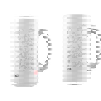 「やさしさと脂肪のかたまり」おもしろ 筆文字 バック服 面白い文字入り コーヒーマグ - Kawaiitshirt