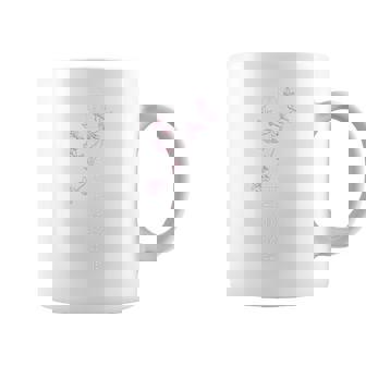 「桜／とほかみえみため 白文字」 言霊 ホツマ文字 ヲシテ文字 とほかみえひため 桜 神社 開運 お守り バックプリント コーヒーマグ - Kawaiitshirt