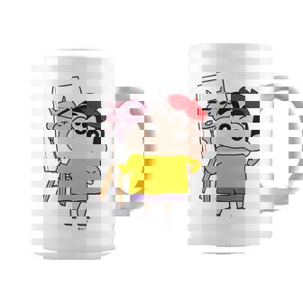 【まんが】クレヨンしんちゃん お絵描きしんちゃん コーヒーマグ - Kawaiitshirt