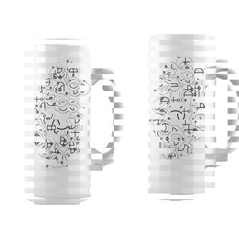 【カタカムナ 第1首】神代文字 スピリチュアル 言霊 癒し ヒーリング 面白い おもしろ お守り 開運 古代 文字 コーヒーマグ - Kawaiitshirt