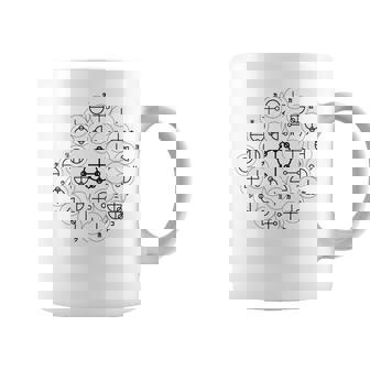 【カタカムナ 第4首】神代文字 スピリチュアル 言霊 癒し ヒーリング 面白い おもしろ お守り 開運 古代 文字 コーヒーマグ - Kawaiitshirt