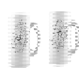 【カタカムナ 第6首】神代文字 スピリチュアル 言霊 癒し ヒーリング 面白い おもしろ お守り 開運 古代 文字 コーヒーマグ - Kawaiitshirt