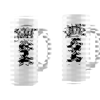 【バックプリント・背中側】お父さん Daddy 父親 パパ《チームユニフォーム風》父の日 面白い 長袖tシャツ コーヒーマグ - Kawaiitshirt