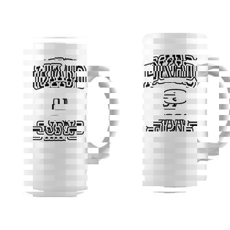 【バックプリント・背中側】北海道 Hokkaido【ユニフォーム風】Jimo-T ジモティ お土産 面白い コーヒーマグ - Kawaiitshirt