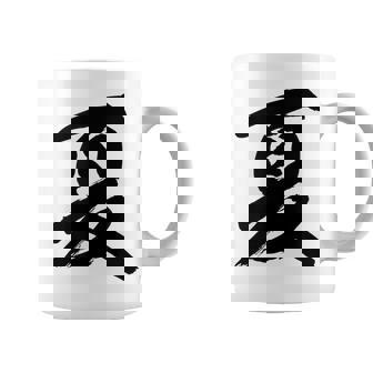 【夏】一文字 漢字 日本語 毛筆 書道 筆文字 言葉 和柄 日本 かっこいい お土産 海外 おもしろ 面白い 文字入り コーヒーマグ - Kawaiitshirt