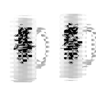 【背中・バック 後ろプリント】祭 まつり（黒文字）お祭り 衣装 体育祭 文化祭 催事 面白い デザイン コーヒーマグ - Kawaiitshirt