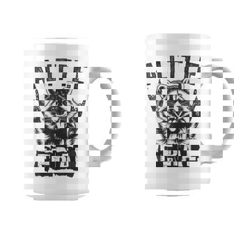 おもしろいアライグマのグラフィック 小さなフェラル 幼児 男の子 女の子 フェラル コーヒーマグ - Kawaiitshirt