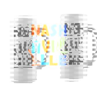 お土産 From Nashville Tn Trip Guitar Music City ナッシュビル 長袖tシャツ コーヒーマグ - Kawaiitshirt