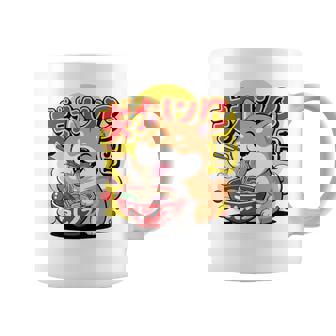 かわいい 柴犬 ラーメン好き おもしろい 日本犬 長袖tシャツ コーヒーマグ - Kawaiitshirt