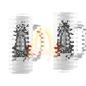 かわいいお尻 面白い ハロウィン ゴースト レトロ ヴィンテージ スタイル コーヒーマグ - Kawaiitshirt