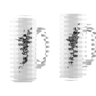 かわいいマンダラ ハチドリ レディース メンズ シャツ コーヒーマグ - Kawaiitshirt