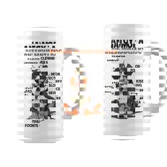 かわいい犬の説明 バーニーズ・マウンテン・ドッグの解剖学 コーヒーマグ - Kawaiitshirt