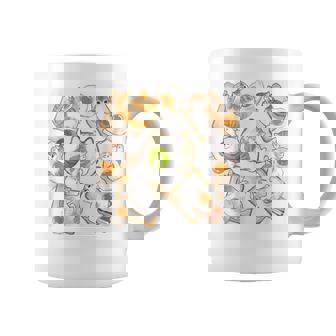 かわいい猫のパンおかしな猫と卵好き。 コーヒーマグ - Kawaiitshirt