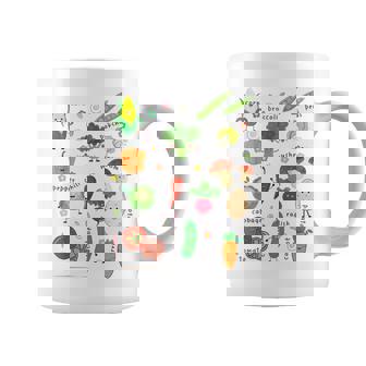 かわいい野菜 かわいい野菜 ヘルシーフード 食べる ビーガン コーヒーマグ - Kawaiitshirt