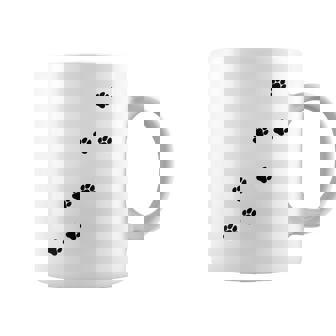 かわいい面白い猫の足跡 コーヒーマグ - Kawaiitshirt