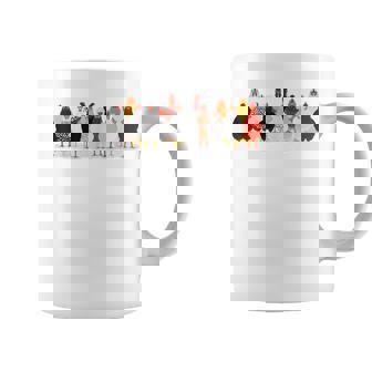 かわいい鶏 洋画 恋 春 パステル コーヒーマグ - Kawaiitshirt