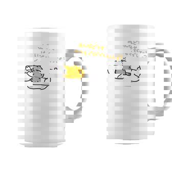 ぐでたま みんなどうせいつもぐでぐでしてっしょ？ ライトカラー コーヒーマグ - Kawaiitshirt