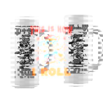 これが私がクールなフォックススケートをスケートボードで転がす方法です コーヒーマグ - Kawaiitshirt