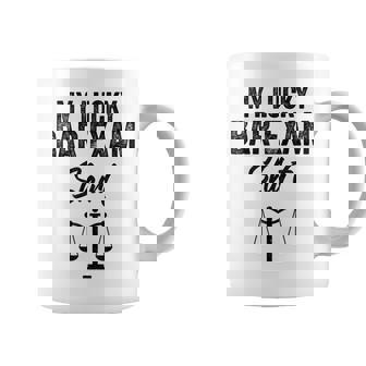 これは私のラッキーバー試験シャツ面白いラッキーバー試験 コーヒーマグ - Kawaiitshirt