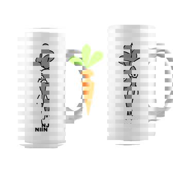 にんじん 人参 顔 イラスト かわいい おもしろ 簡単 シンプル ゆるい 野菜 コーヒーマグ - Kawaiitshirt