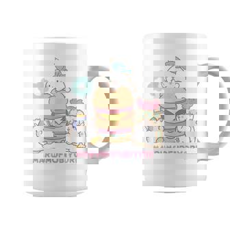 まるもふびより ハンバーガー コーヒーマグ - Kawaiitshirt