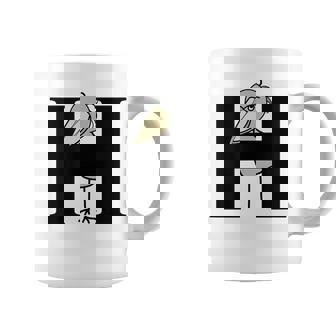 みんな大好きハシビロコウ 動かない鳥 はしび郎クラブ Hアルファベット ロゴ コーヒーマグ - Kawaiitshirt