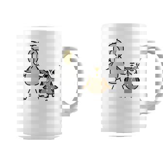 みんな大好きハシビロコウ 動かない鳥 はしび郎クラブtシャツ ハシビ郎とフクロウ Zoo ハシビロコウ フクロウ 鳥 コーヒーマグ - Kawaiitshirt