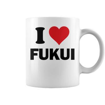 アイハート 福井 日本 愛 日本土産 コーヒーマグ - Kawaiitshirt