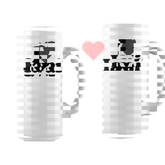 アイラブハートハワイ コーヒーマグ - Kawaiitshirt