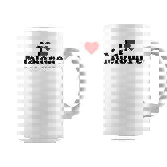 アイラブハートメルボルンオーストラリア コーヒーマグ - Kawaiitshirt