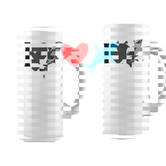 アイ・ラブ・シャークス コーヒーマグ - Kawaiitshirt