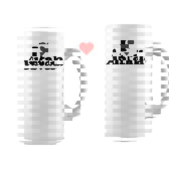 アイ・ラブ・ハート・オーストラリア コーヒーマグ - Kawaiitshirt