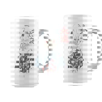 アニメ ホラーガール 美的 ソフト グランジ ワイフ 日本人 女の子 長袖tシャツ コーヒーマグ - Kawaiitshirt