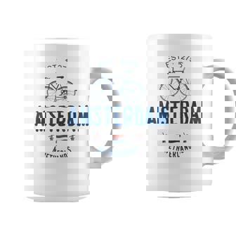 アムステルダム バイク シティ アムステルダム バイクタウン オランダの国旗 コーヒーマグ - Kawaiitshirt