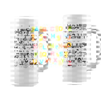 アルファベット動物学習abc キュート キッズ 教育 小道具 コーヒーマグ - Kawaiitshirt