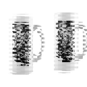 イエティ Ufo 平和 クリプティッド ユーモア マウンテン遭遇 長袖tシャツ コーヒーマグ - Kawaiitshirt