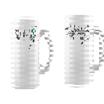 イタリアの日本の国旗 日本 イタリア ハートビート コーヒーマグ - Kawaiitshirt