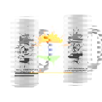 インド独立記念日 1947年8月15日 インド国旗 愛国心 コーヒーマグ - Kawaiitshirt