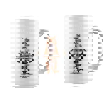 ウェイトリフティング 筋トレ バーベル やる気がないなら家に帰れ 赤毛 猫 ねこ コーヒーマグ - Kawaiitshirt