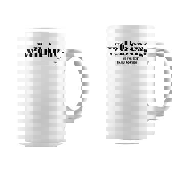 ウェルビーイング 既存に感謝 コーヒーマグ - Kawaiitshirt